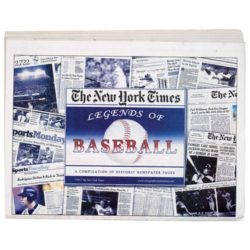 New York Times Legends of Sports- Baseball