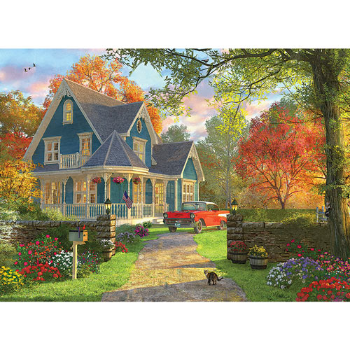 Blue Home 300 Large Piece Jigsaw Puzzle