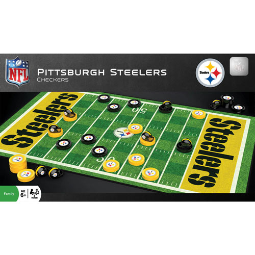 NFL Sports Checkers - Steelers