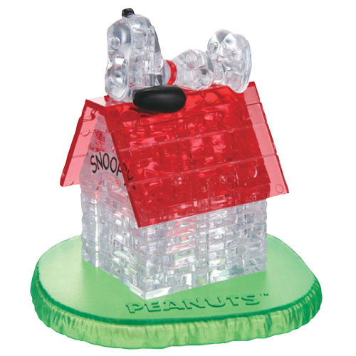 Snoopy's Doghouse Peanuts® 3D Crystal Puzzle