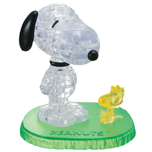 Snoopy and Woodstock Peanuts® 3D Crystal Puzzle