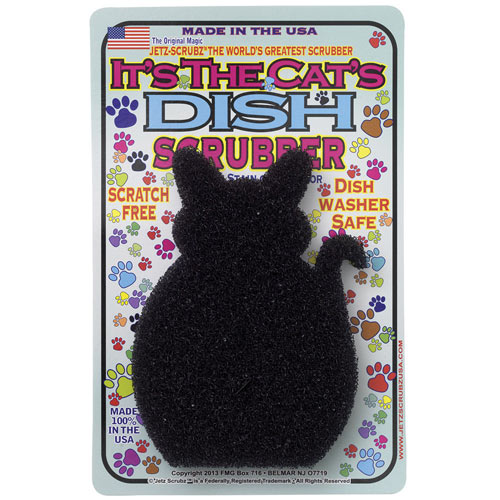 Cat Dish Scrubber