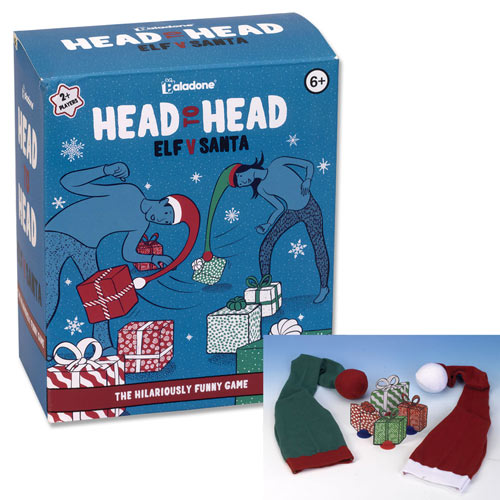 Head to Head Elf vs. Santa Holiday Game