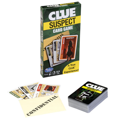 Clue Suspect Card Game