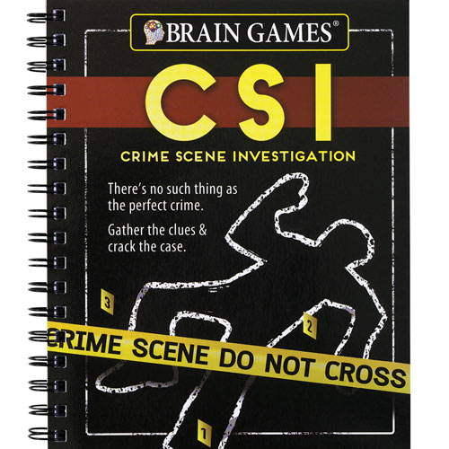 TV Puzzle and Game Books- CSI: Crime Scene Investigation