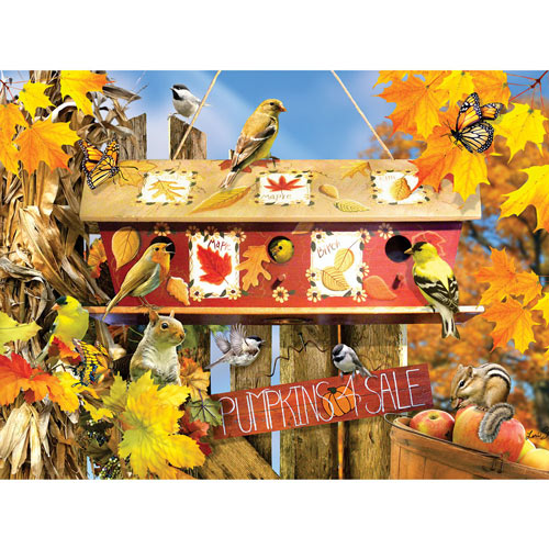 Fall Leaves 1000 Piece Jigsaw Puzzle