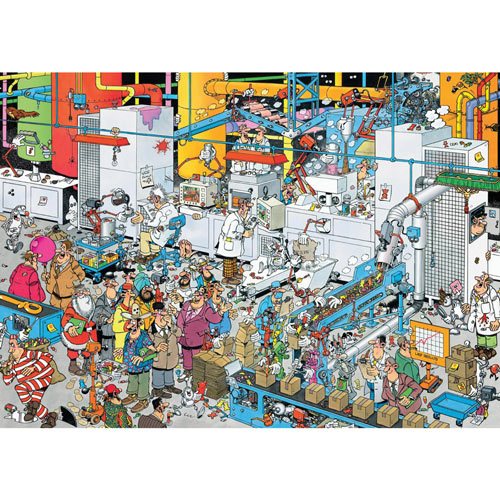 Candy Factory 1000 Piece Jigsaw Puzzle