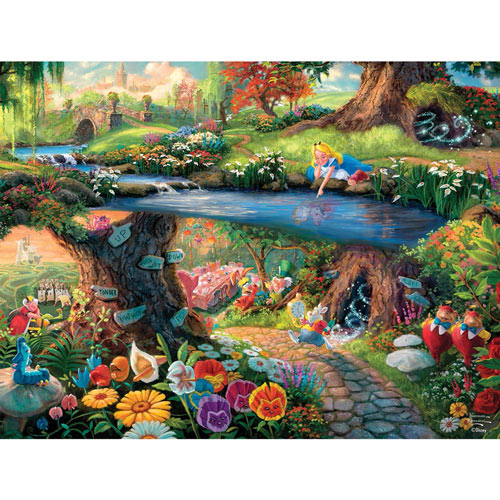 Alice in Wonderland 750 Piece Jigsaw Puzzle