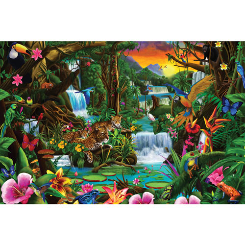 Magnificent Rainforest 300 Large Piece Jigsaw Puzzle