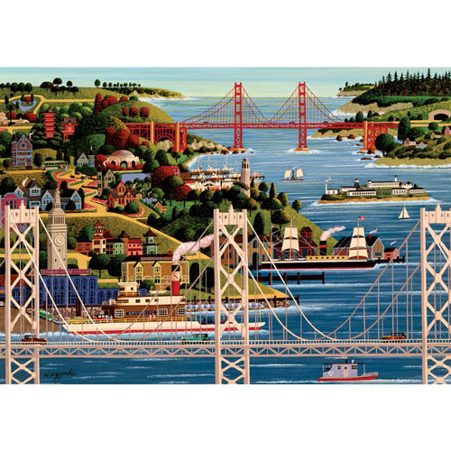 Bridges of San Francisco 1000 Piece Jigsaw Puzzle