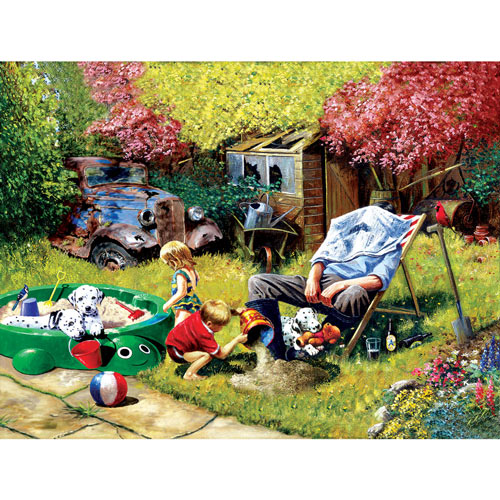 A Day with Grandpa 1000 Piece Jigsaw Puzzle