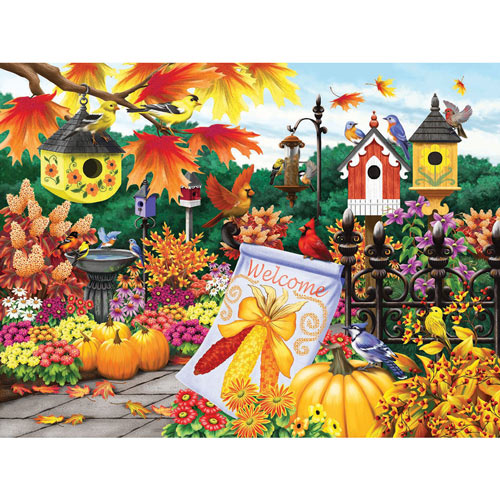 Welcome Autumn 300 Large Piece Jigsaw Puzzle