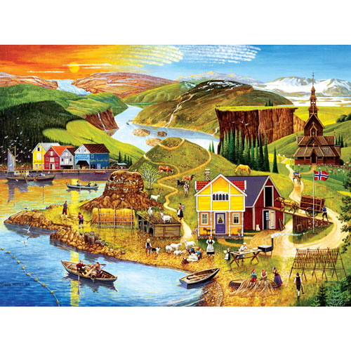 Norway 500 Piece Jigsaw Puzzle