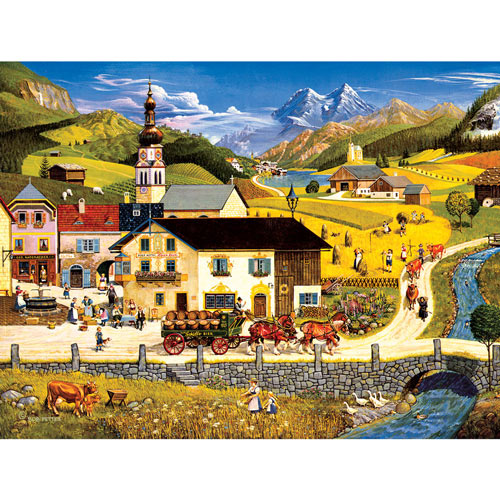 Austria 500 Piece Jigsaw Puzzle