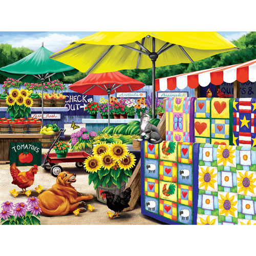 Farm Stand 300 Large Piece Jigsaw Puzzle