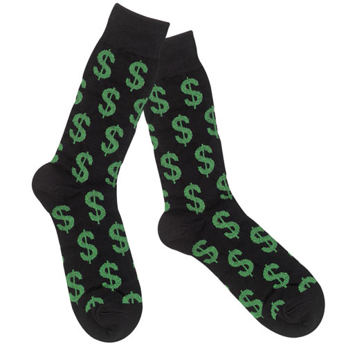 Cha-Ching Money Socks