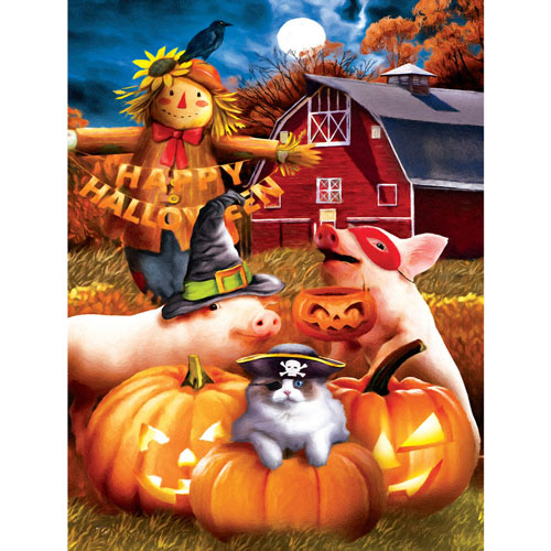 Happy Halloween 1000 Piece Halloween Jigsaw Puzzle