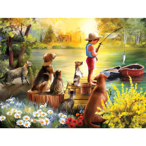 Waiting for Dinner 300 Large Piece Jigsaw Puzzle