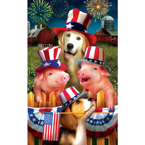 4th on the Farm 300 Large Piece Jigsaw Puzzle