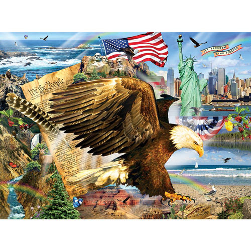 Across the Land 1000 Piece Jigsaw Puzzle