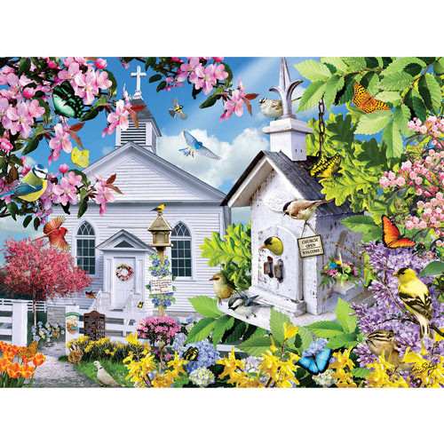 Time for Church 300 Large Piece Jigsaw Puzzle