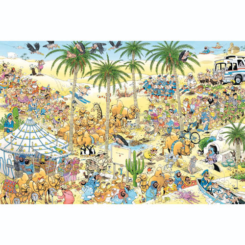 The Oasis 1500 Piece Jigsaw Puzzle