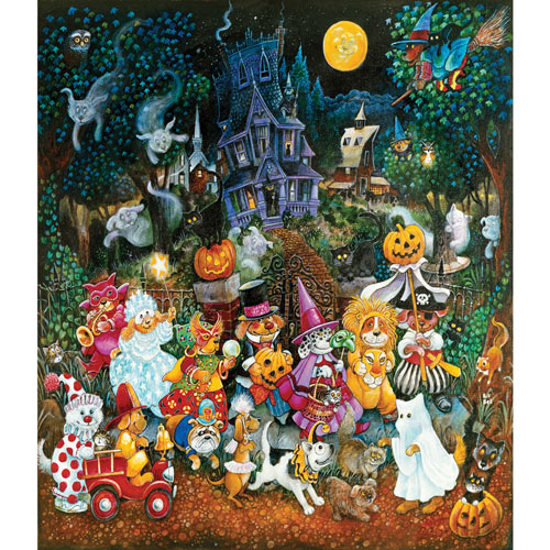 Trick or Treat Dogs 300 Large Piece Jigsaw Puzzle