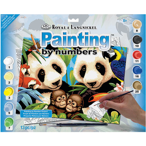 Endangered Animals - Paint by Numbers Kits