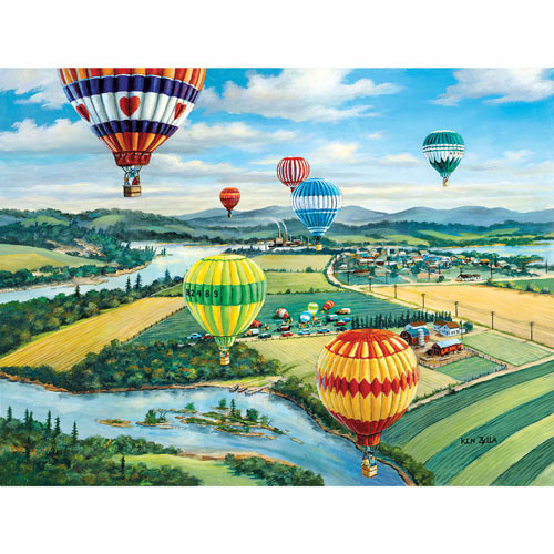 Ballooner's Rally 300 Large Piece Jigsaw Puzzle