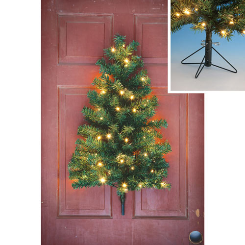Lighted Hanging Christmas Tree
