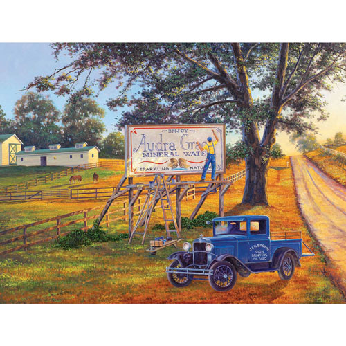 The Sign Painter 300 Large Piece Jigsaw Puzzle