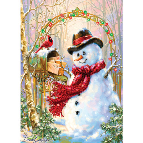 Letters To Frosty 500 Piece Jigsaw Puzzle