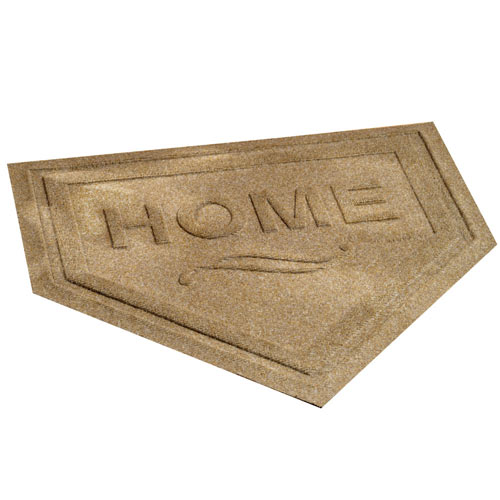 Home Plate Welcome Mat