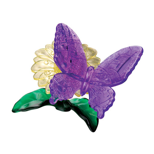 3D Crystal Butterfly Puzzles