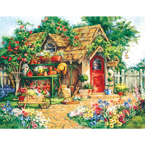Gardeners Haven 300 Large Piece Jigsaw Puzzle