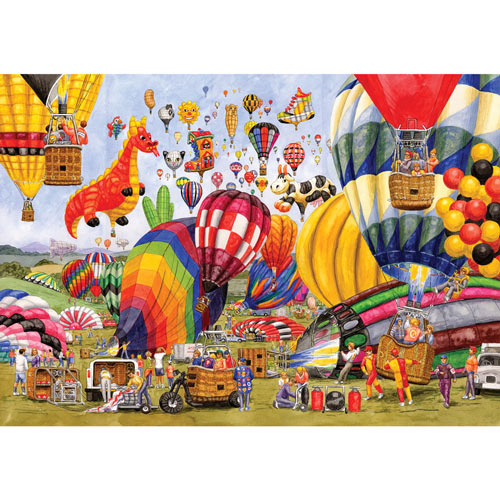 Balloon Landing 300 Large Piece Jigsaw Puzzle