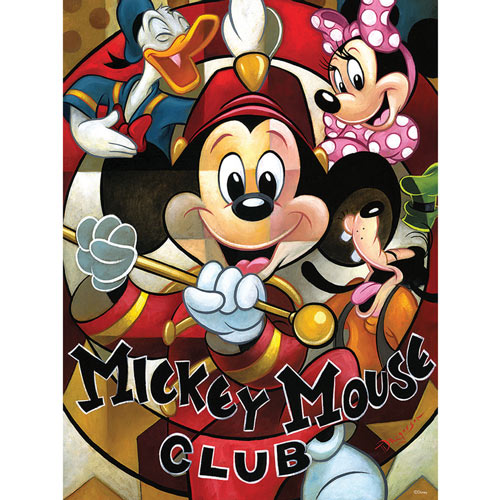 Mickey Mouse Club 550 Piece Jigsaw Puzzle