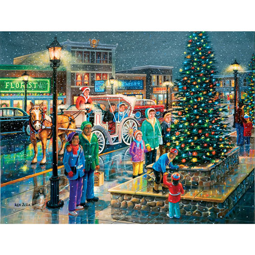 Holiday Lights 300 Large Piece Jigsaw Puzzle