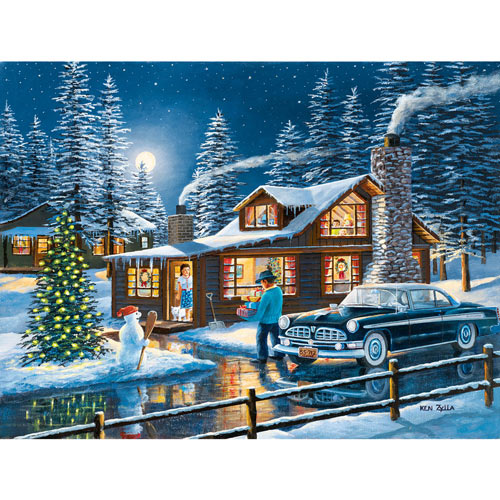 Magic in the Night 300 Large Piece Jigsaw Puzzle