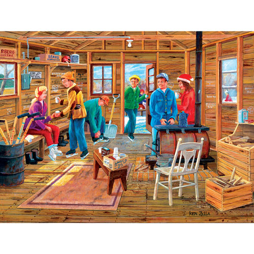The Warming Shack 500 Piece Jigsaw Puzzle
