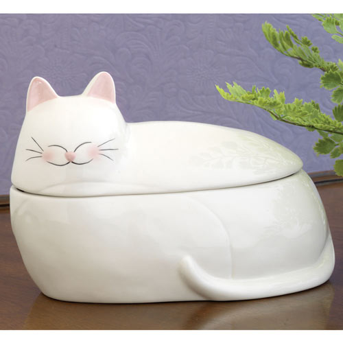 Ceramic Cat Box