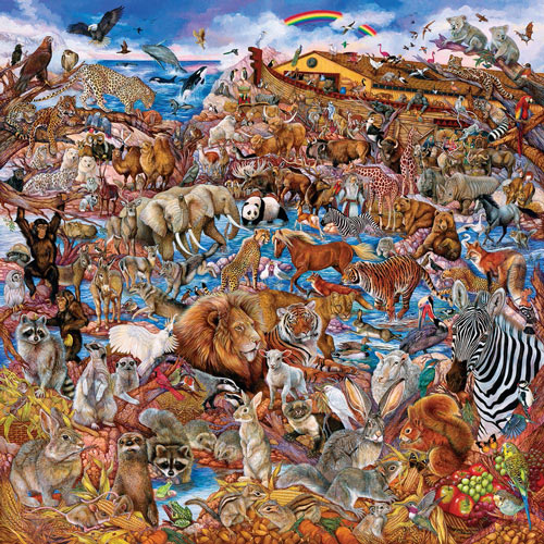 Noah's Clearing 500 Piece Jigsaw Puzzle