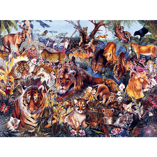 Animal Fantasia 300 Large Piece Jigsaw Puzzle