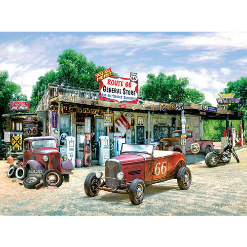 Route 66 General Store 300 Large Piece Jigsaw Puzzle