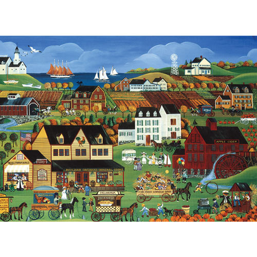 Cove Point Harvest Days 300 Large Piece Jigsaw Puzzle