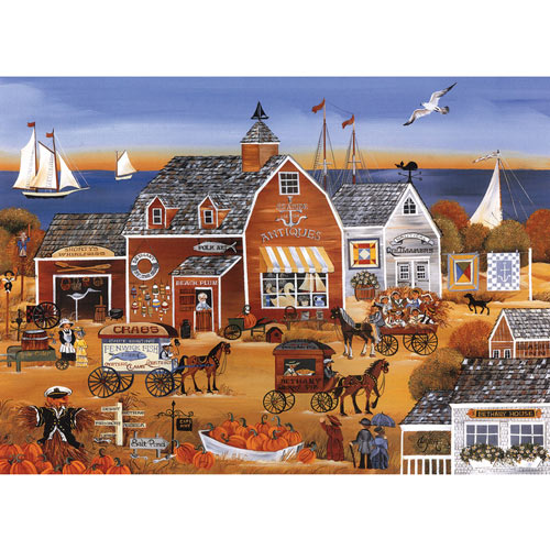 Seaside Antiques 300 Large Piece Jigsaw Puzzle