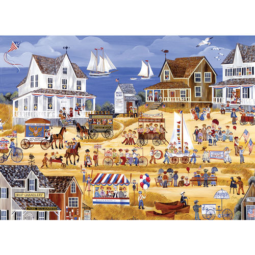 Fourth of July Parade 300 Large Piece Jigsaw Puzzle