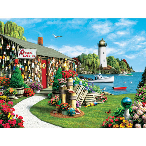 Lobster Bay 300 Large Piece Jigsaw Puzzle
