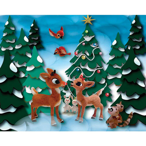 Rudolph and Clarice 300 Large Piece Jigsaw Puzzle