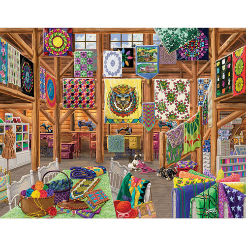 Quilted With Love 1000 Piece Jigsaw Puzzle